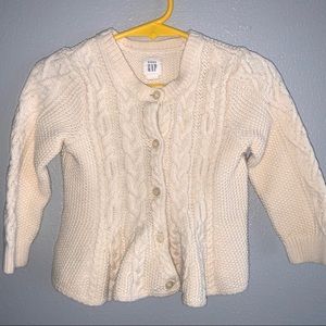 girls ivory sweater